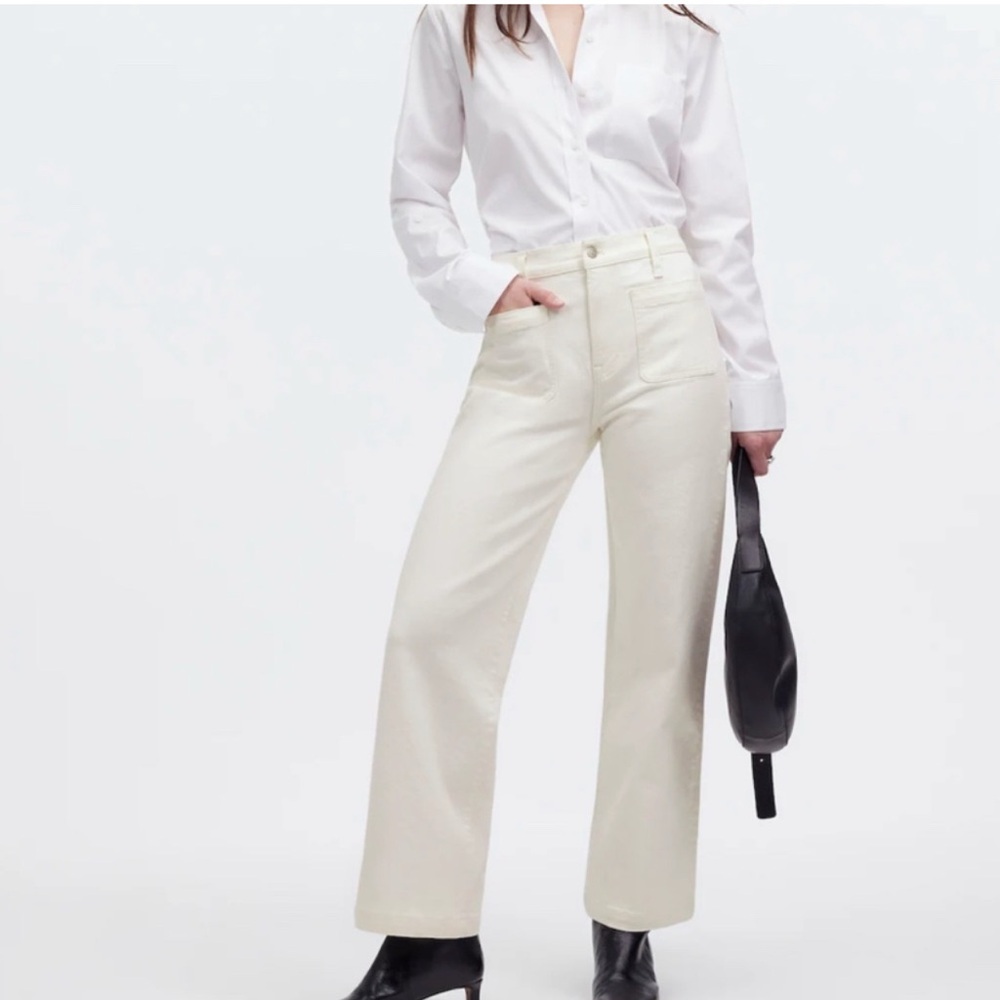 Emmett Wide Leg Jeans Patch Pocket Edition